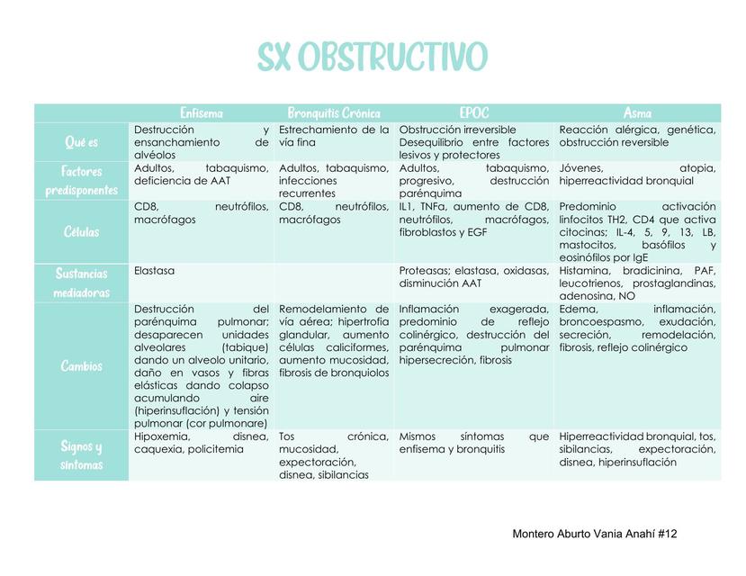 Síndrome Obstructivo