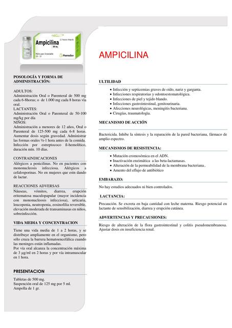 Ampicilina