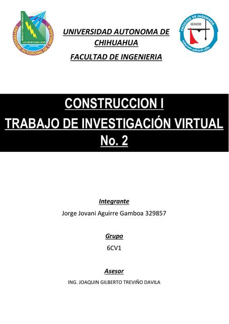 Especificaciones Particulares de Construcción y Descripción de Actividades