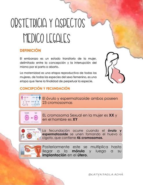 OBSTETRICIA Y ASPECTOS MÉDICO LEGALES 