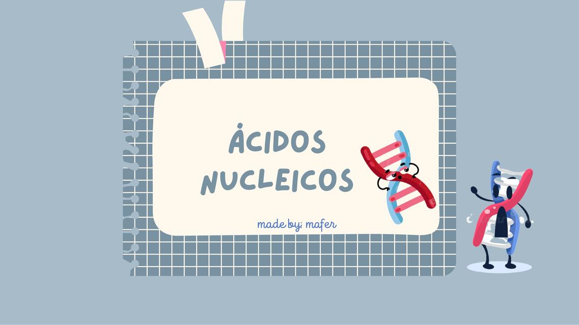 Ácidos Nucleicos 