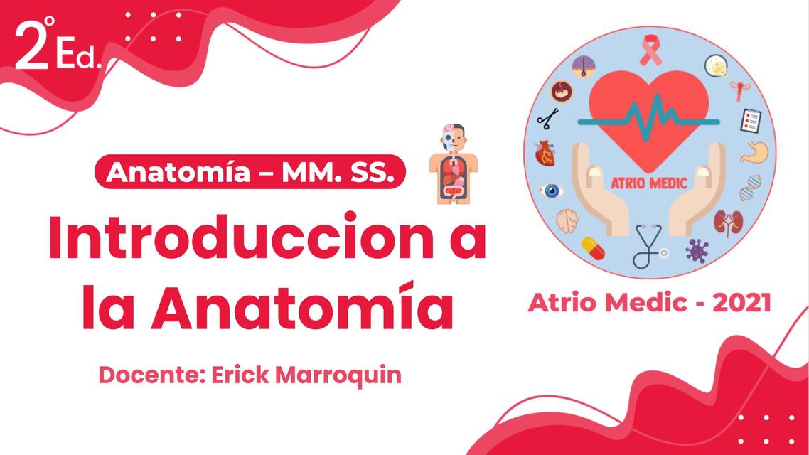 Introducción a la Anatomía