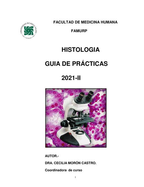 Guía de Práctica de Histología