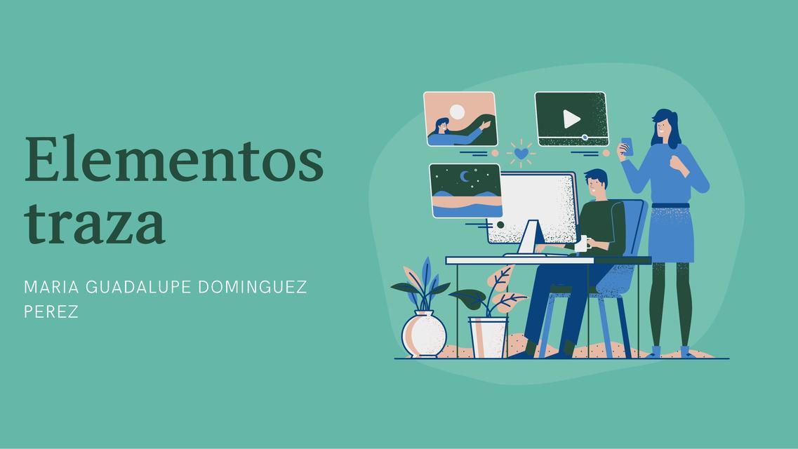 Elementos traza Dra. Mariahhh uDocz