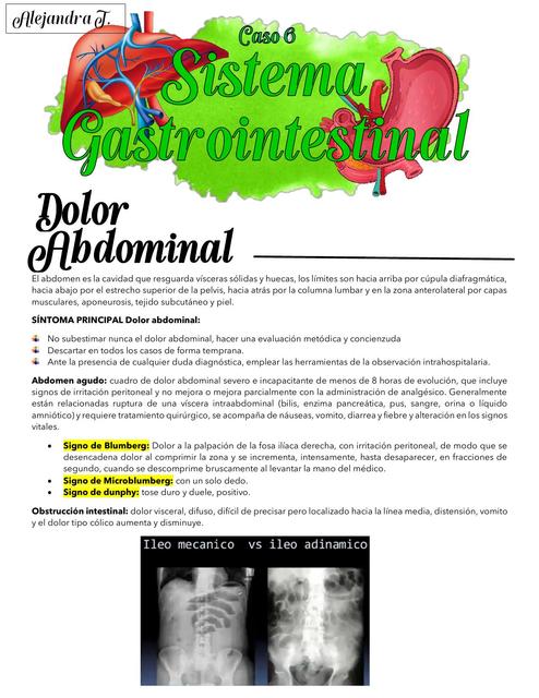 Semiología Sistema Gastrointestinal