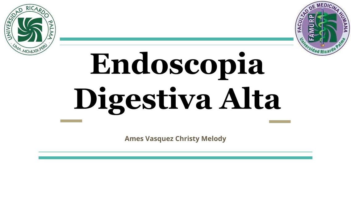 Endoscopia Digestiva Alta