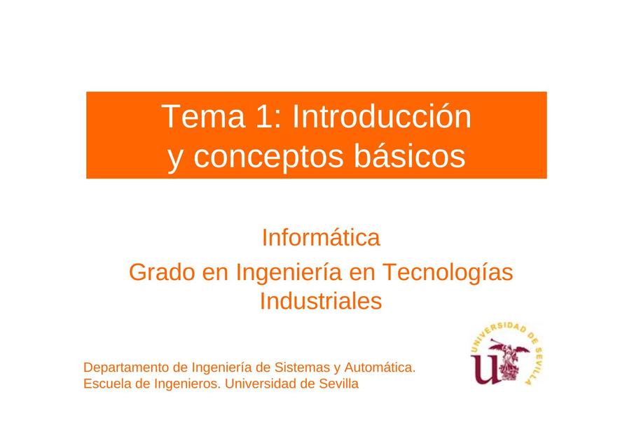 Informática Grado en Ingeniería en Tecnologías Industriales