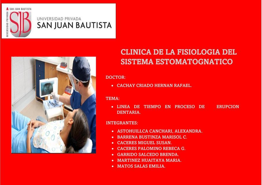 Proceso de Erupción Dentaria