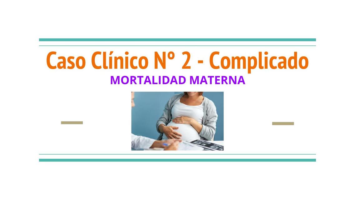 Mortalidad Materna 