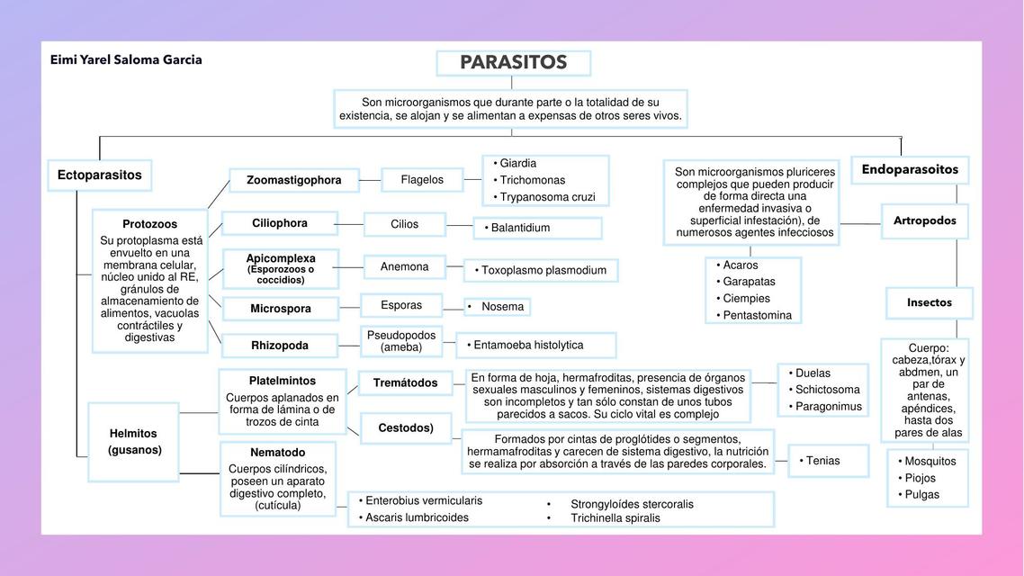 Mapa de Parásitos