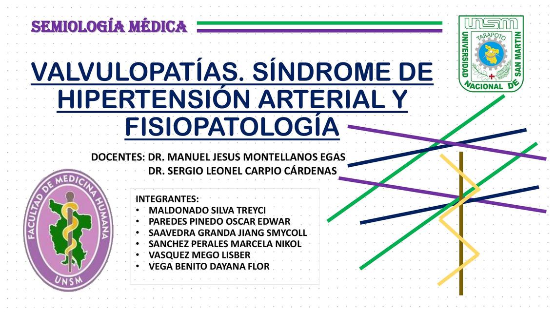 Síndrome de Hipertensión Arterial y Fisiopatología 