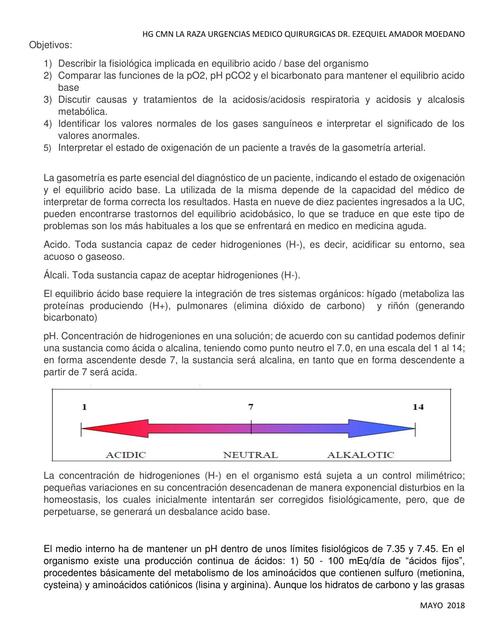 INTERPRETACION GASOMETRICA RAZA 1