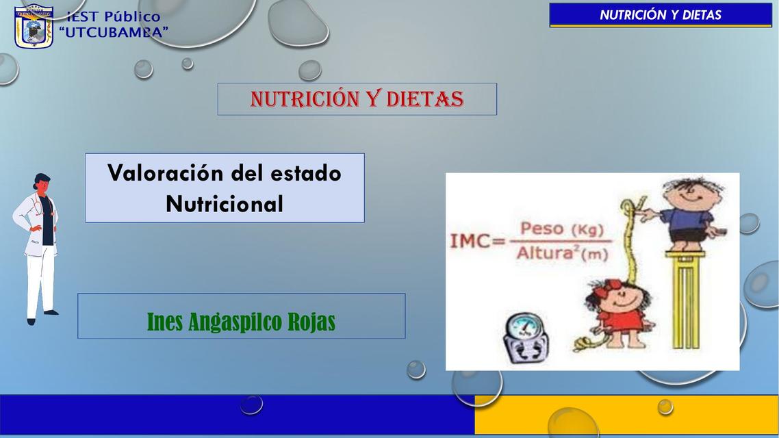 Valoración del Estado Nutricional