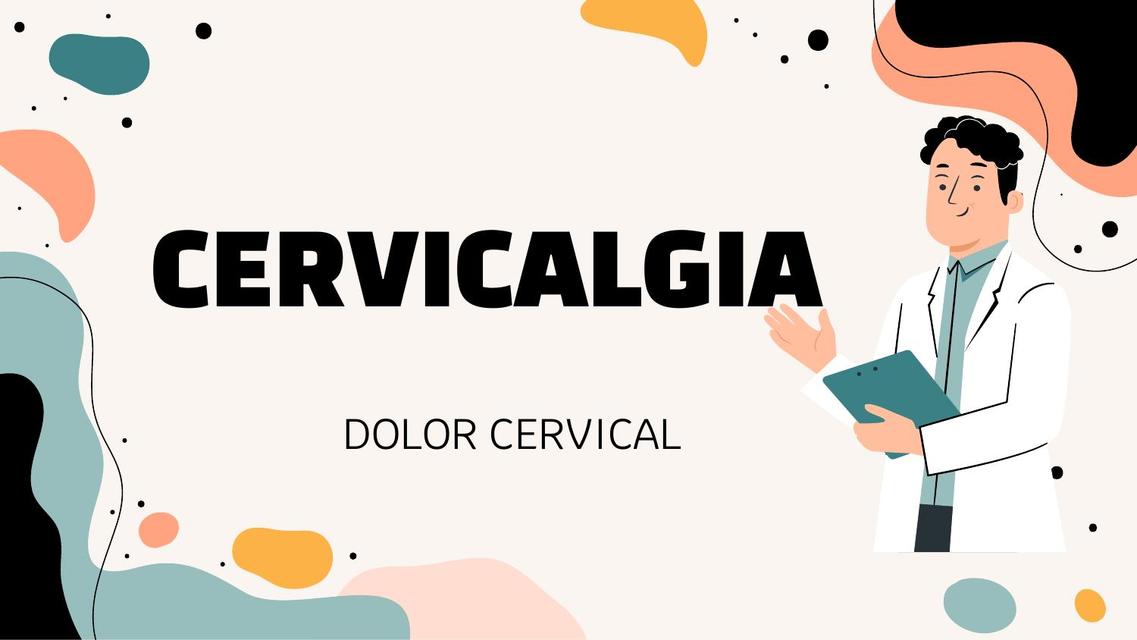 Cervicalgia 