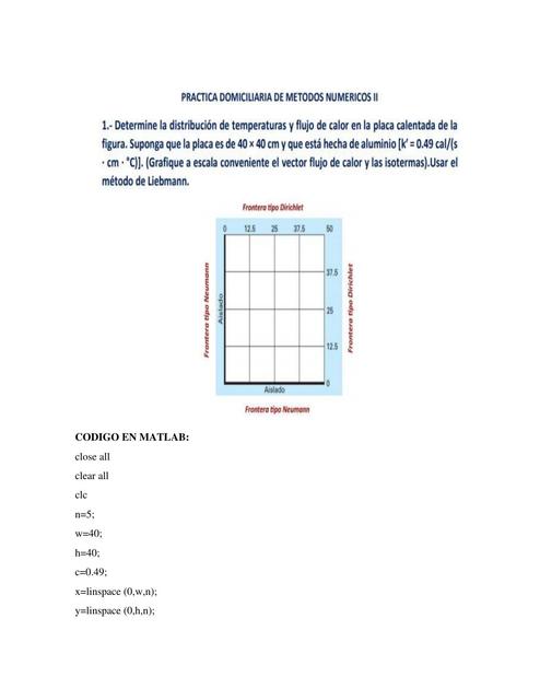 TAREA DOMICILIARIA METODOS NUMERICOS II