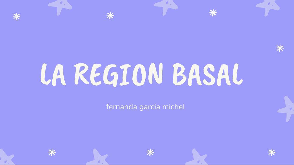 Region Basal