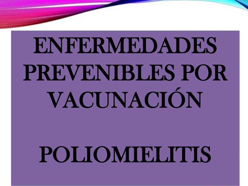 Poliomielitis