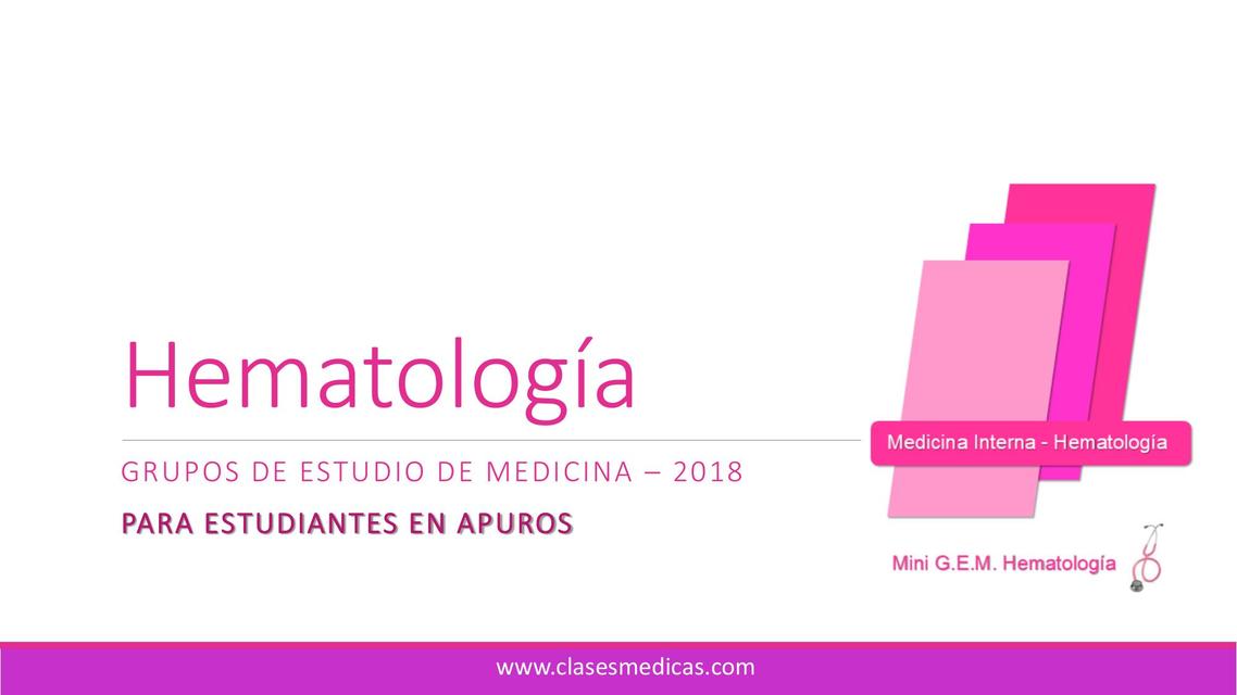 Hematología