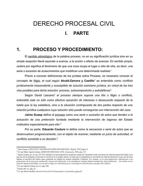 Resúmenes De Derecho Procesal Civil | Descarga Apuntes De Derecho ...