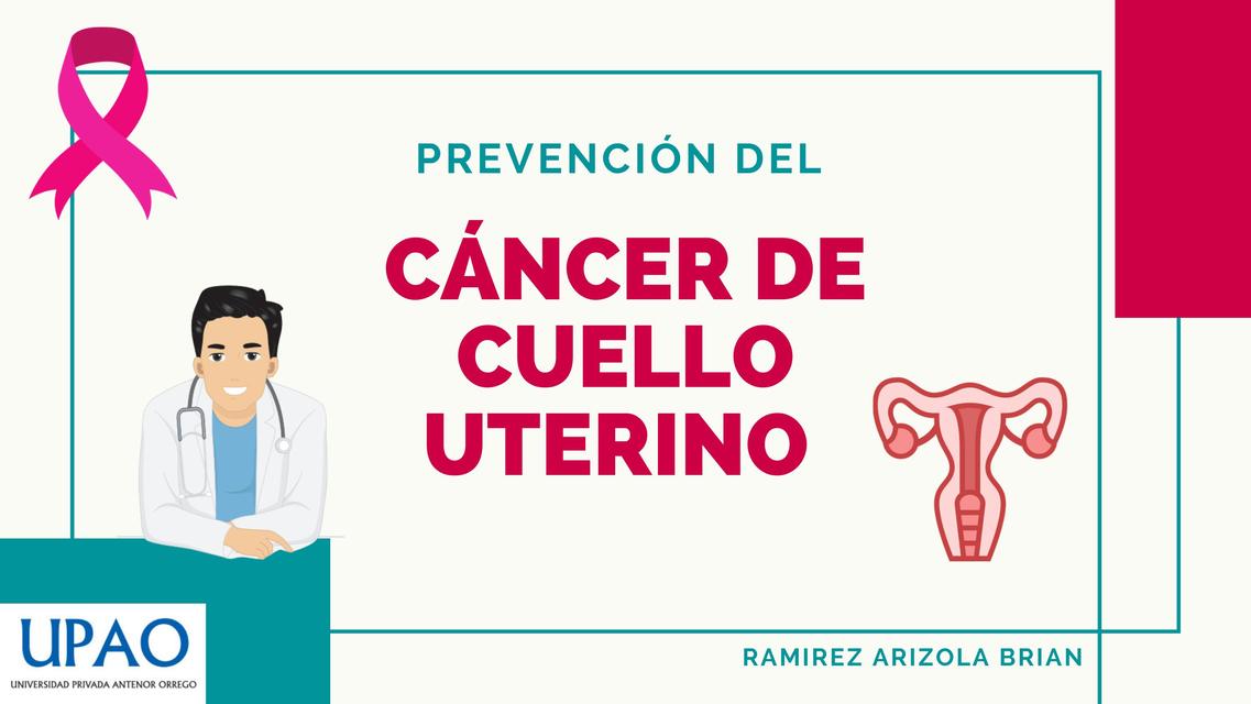 Cáncer de Cuello Uterino 