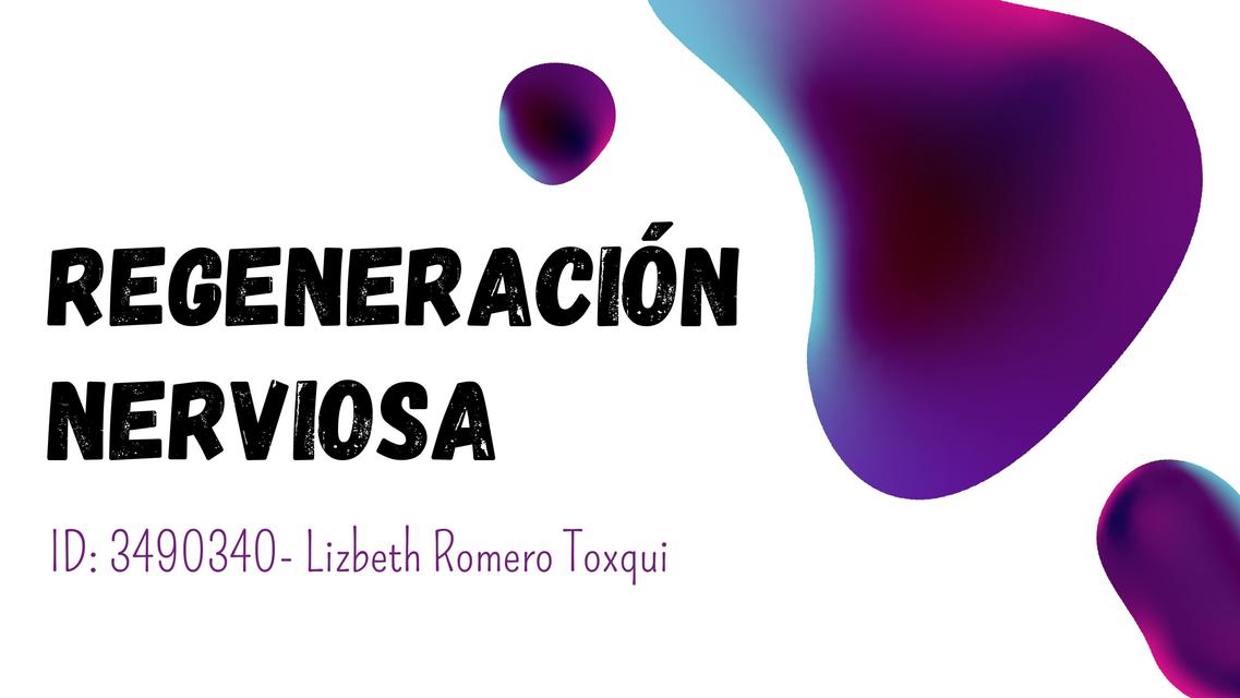 Regeneración Nerviosa