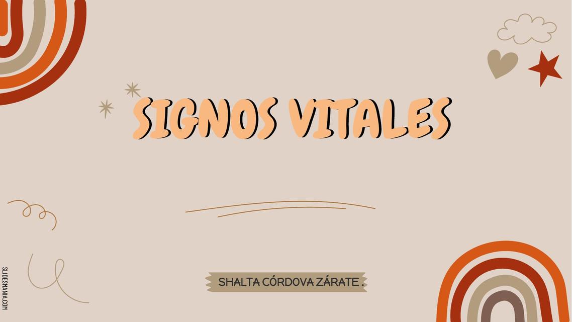 Signos Vitales 