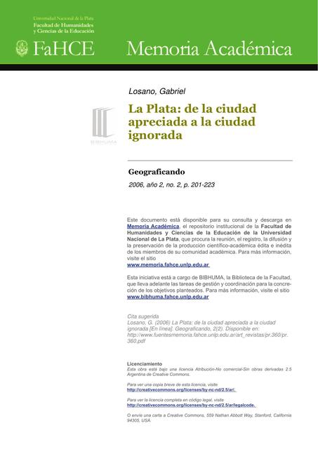 La Plata: de la ciudad apreciada a la ciudad ignorada