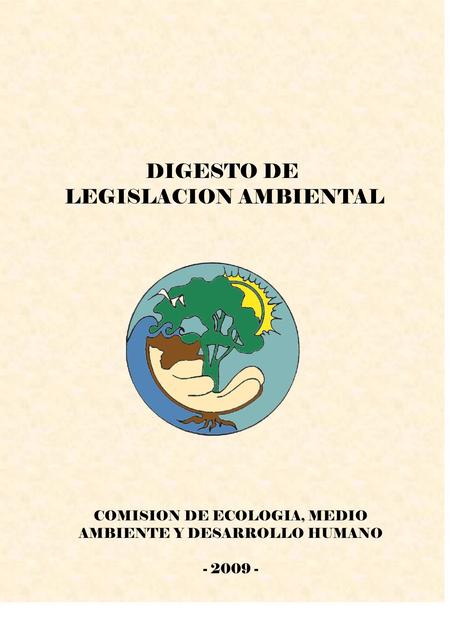 Digesto de Legislación Ambiental 