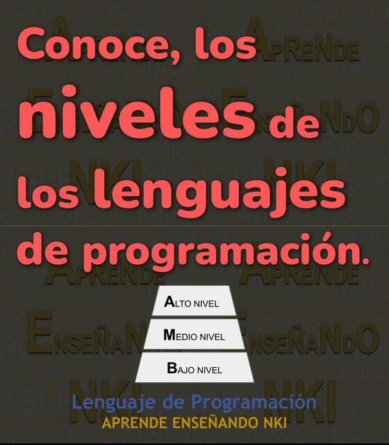 Conoce los Niveles de los Lenguajes de Programación