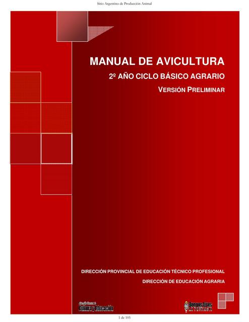 MANUAL DE AVICULTURA