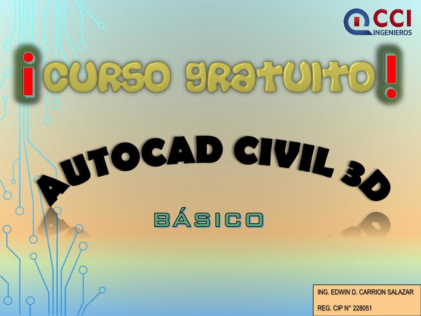 Curso Gratuito de Autocad Civil 3D