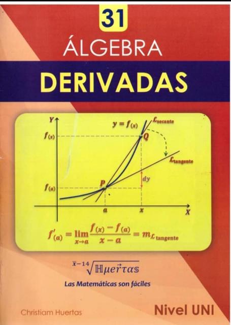 Álgebra Derivadas