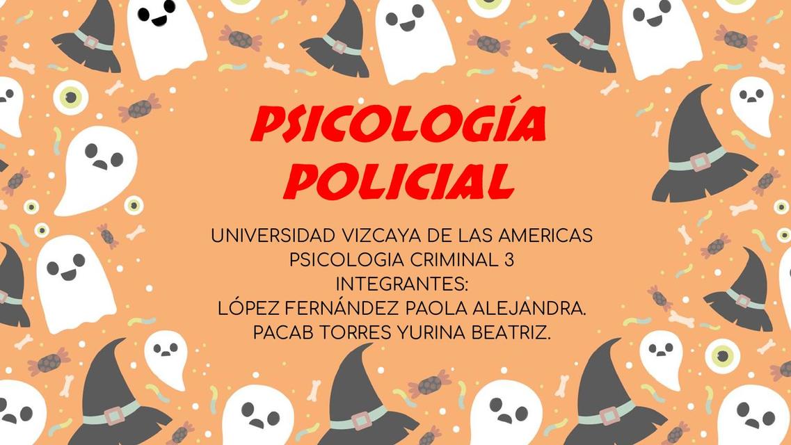 Psicología Policial 