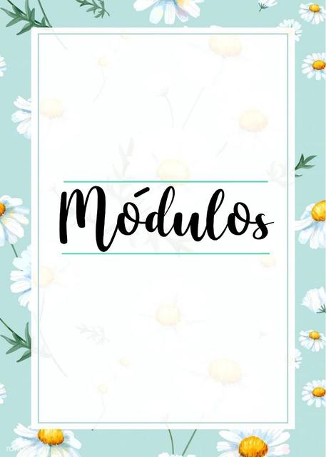 Módulos