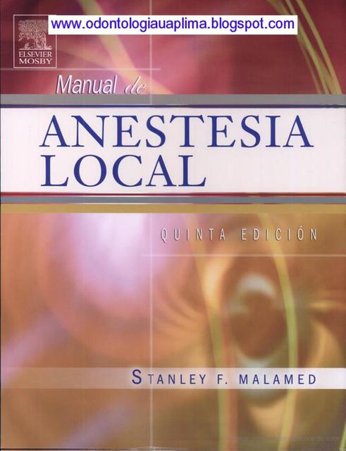 Anestesia Local Malamed