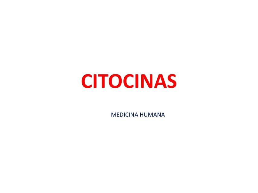 Citocinas 