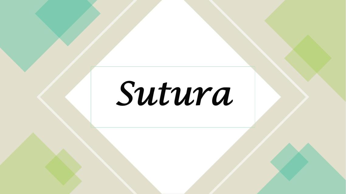 Sutura