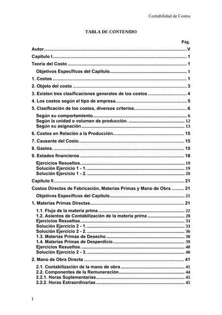 Libro Contabilidad De Costos Eng. Jaime Ortega Pereira