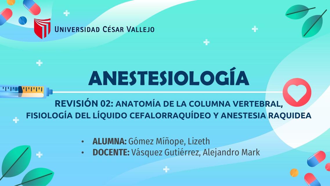 Anestesiología 