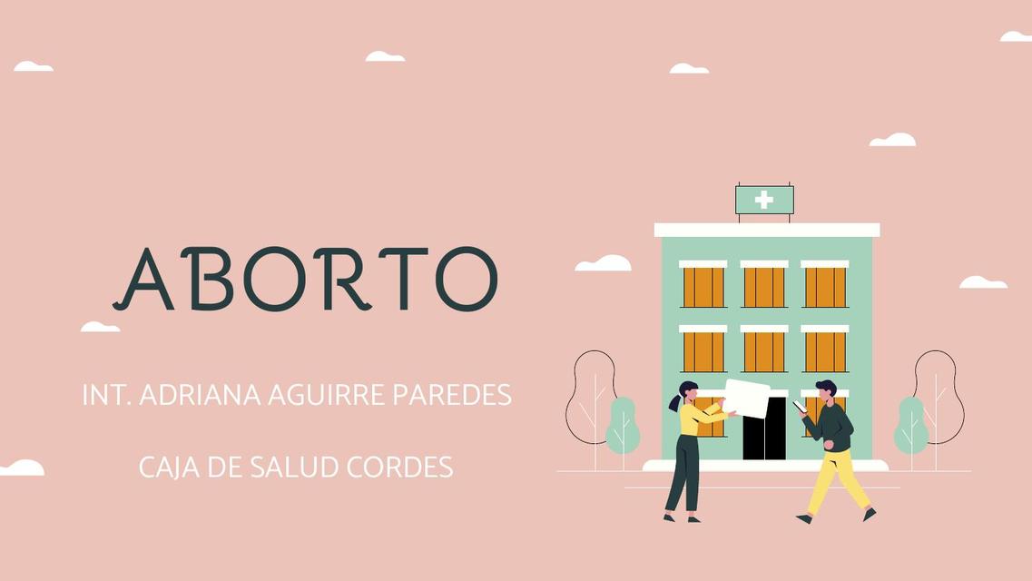 Abordaje clínico del aborto