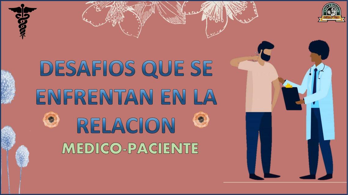 Relación Médico- Paciente 