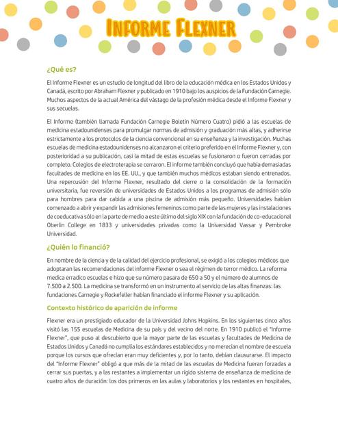 Informe Flexner | Lian Reyes | uDocz