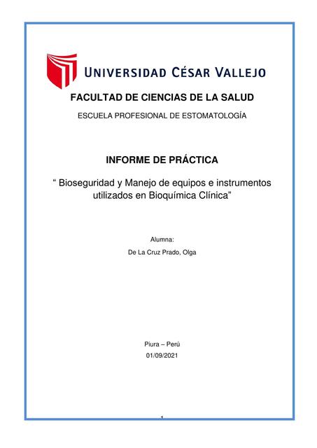 Modelo Informe de Práctica Bioquímica