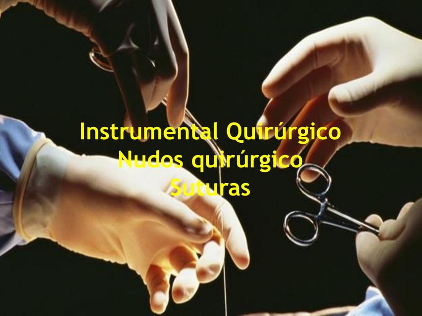 Instrumental Quirúrgico