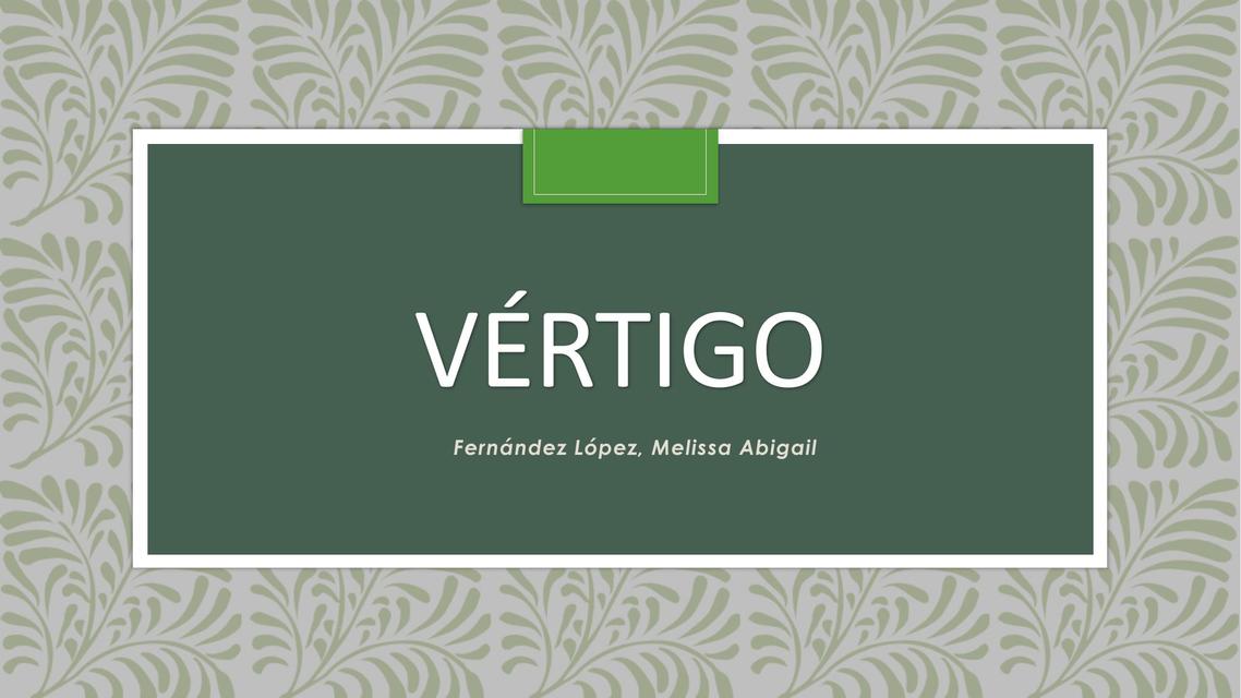 Vértigo Vs Mareos