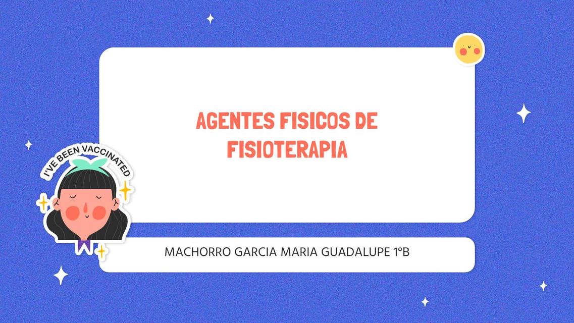 Agentes Físicos de Fisioterapia 