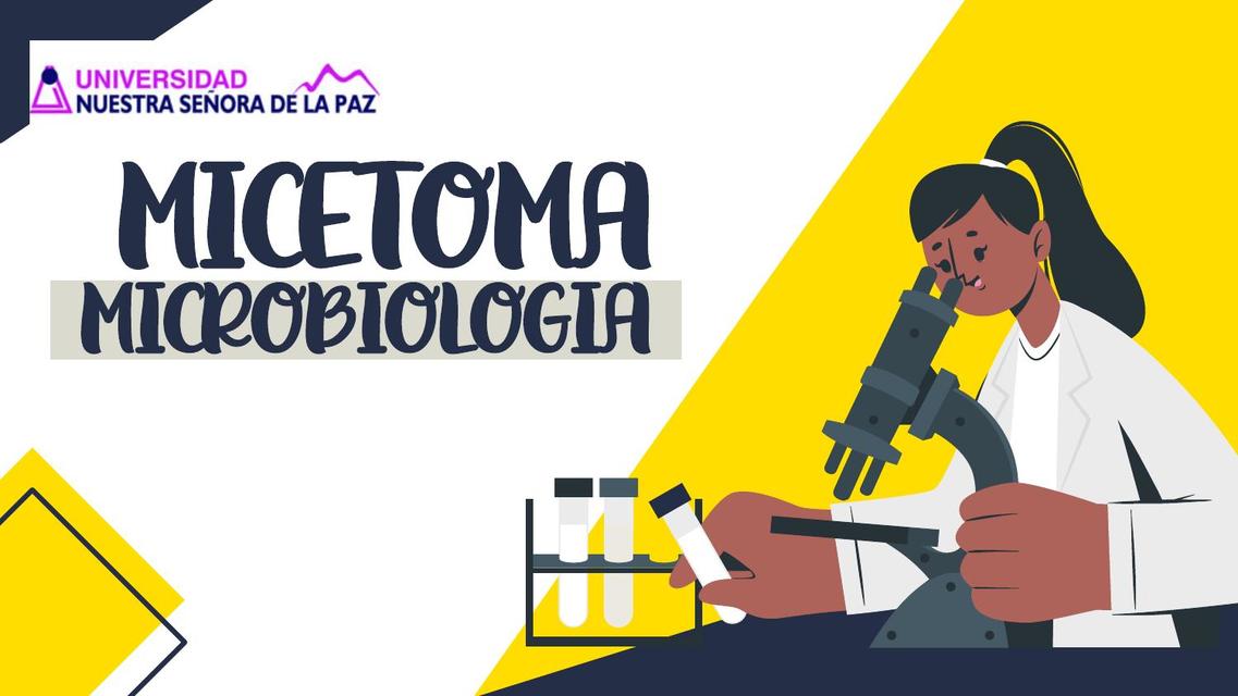 Micetoma Microbiología 