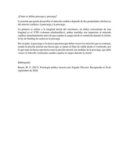 C mo Se Define Poscarga Y Precarga