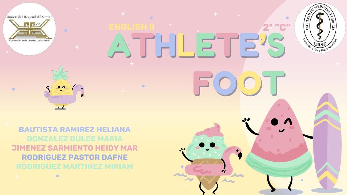 ATHLETES FOOT