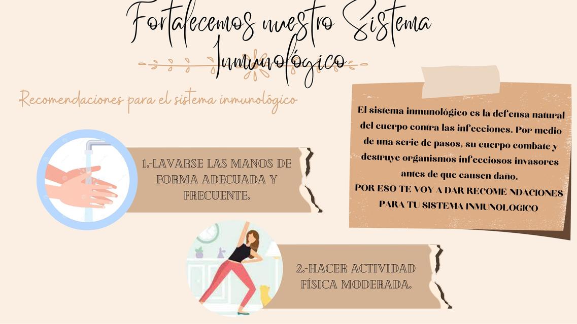 Fortalecemos nuestro Sistema Inmunológico